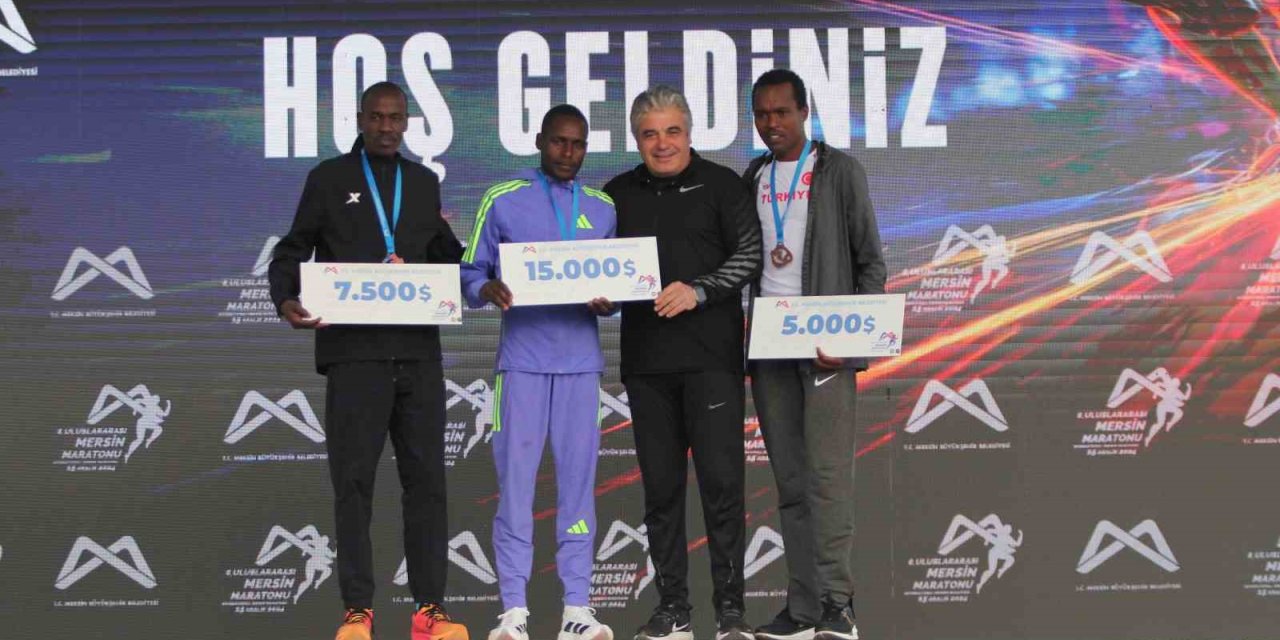 6. Uluslararası Mersin Maratonu’nda Ödüller Sahiplerini Buldu
