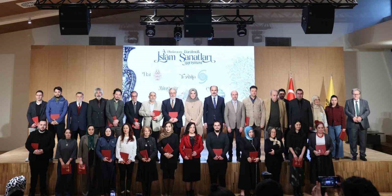 5. Uluslararası Darülmülk İslam Sanatları Yarışması’nda Ödüller Verildi