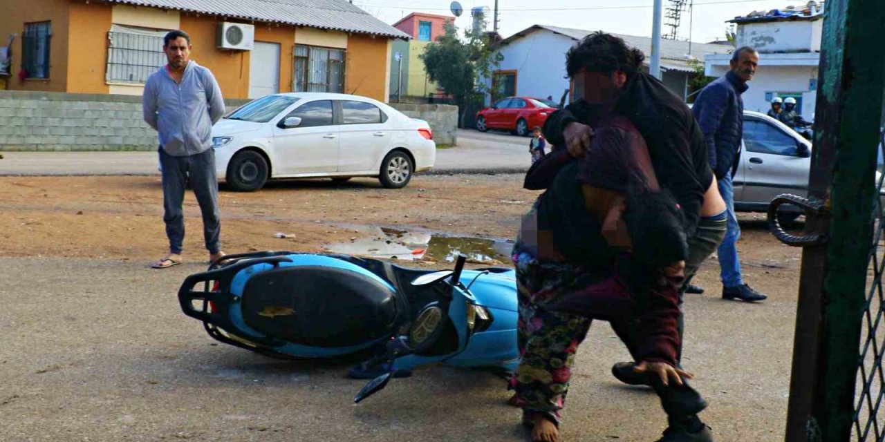 Yangının Öfkesini Genç Kadından Çıkardı