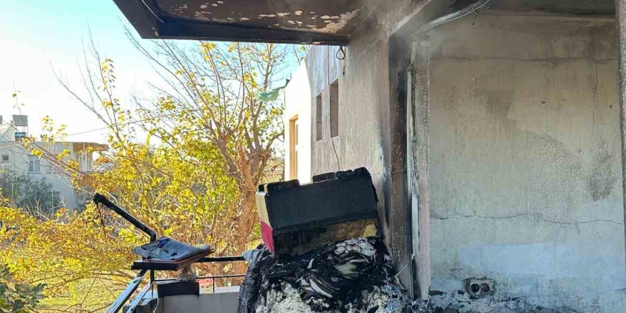 Manavgat’ta Ev Yangını