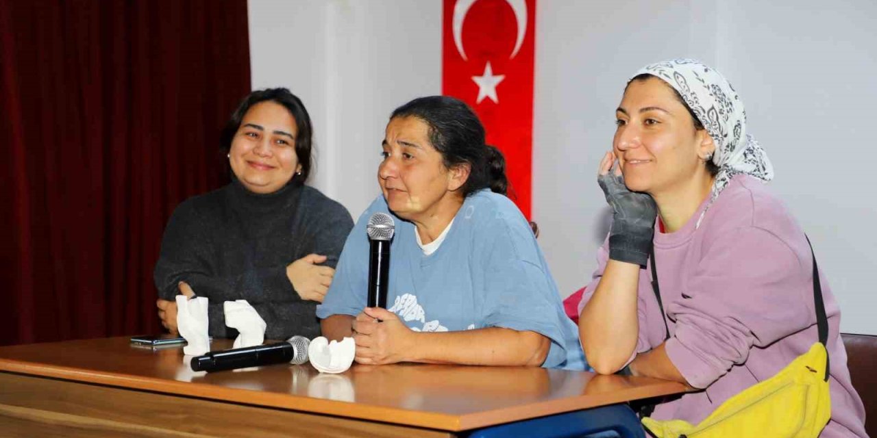 Alanya’da Heykeltıraşlar, Öğrencilerle Sanat Konuştu