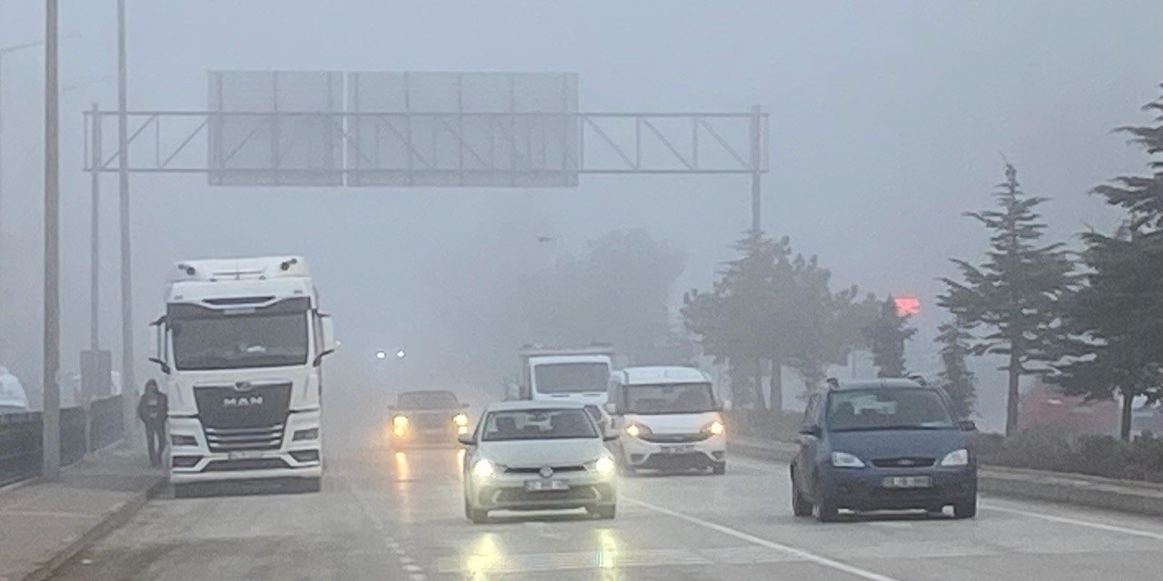 Kulu’da Yoğun Sis Etkili Oluyor