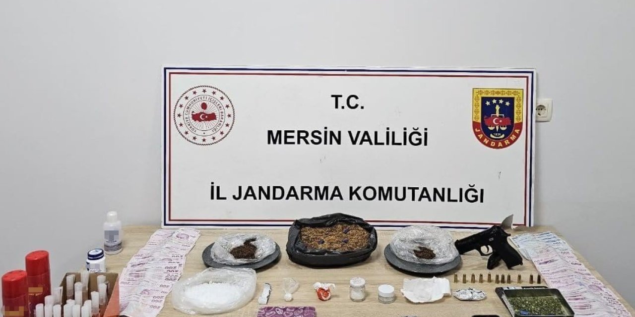 Mersin’de Uyuşturucu Operasyonu: 3 Gözaltı