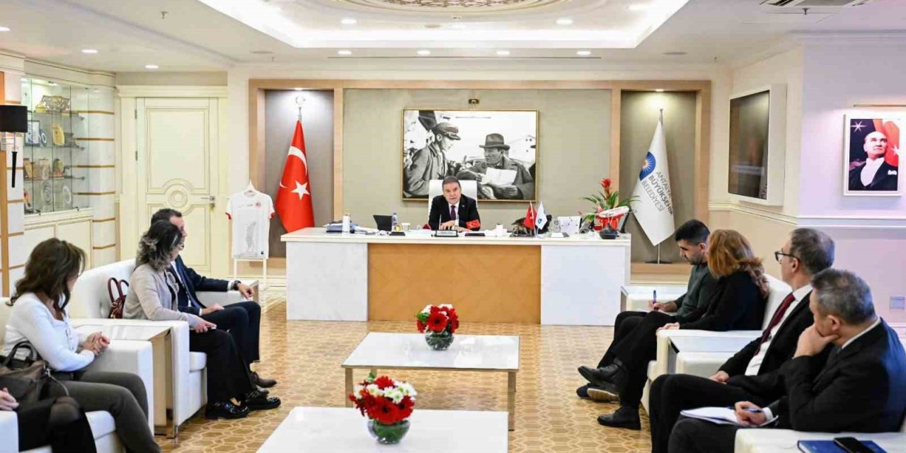 Antalya Pilot İl Seçildi, Başkan Böcek, Dünya Bankası Heyetiyle Görüştü