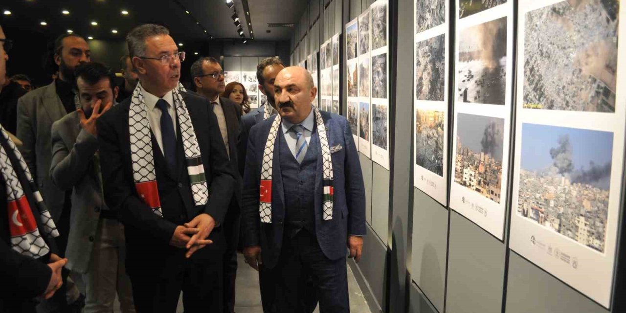 ’filistin’in Kayıp Nesli: Sessiz Çığlıklar’ Sergisi Büyükelçi Mustafa’nın Katılımıyla Açıldı