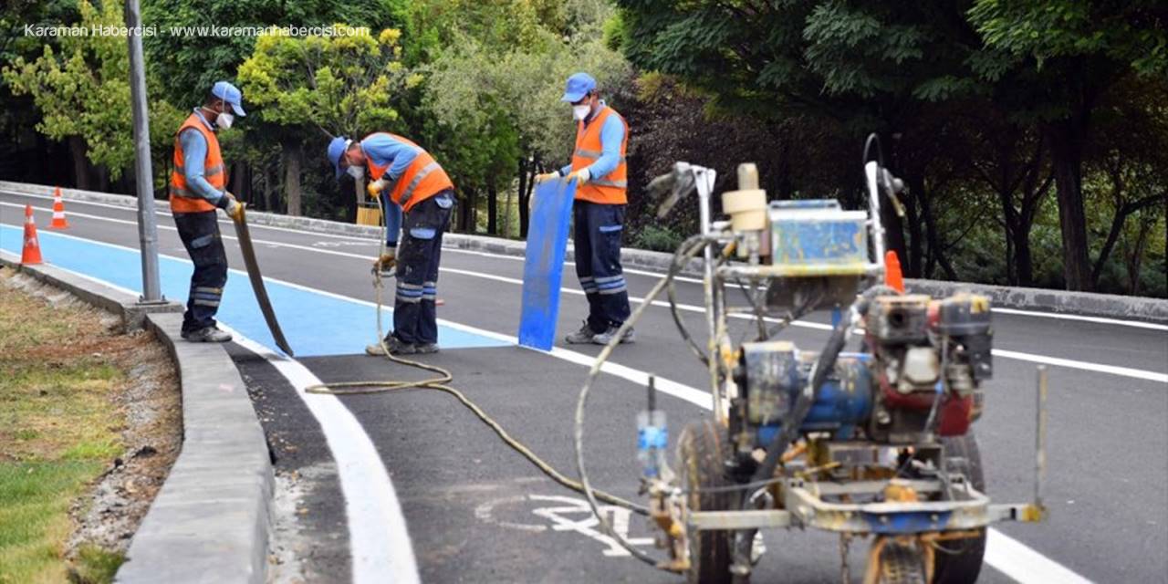 Başkente Yeni Bisiklet Yolu