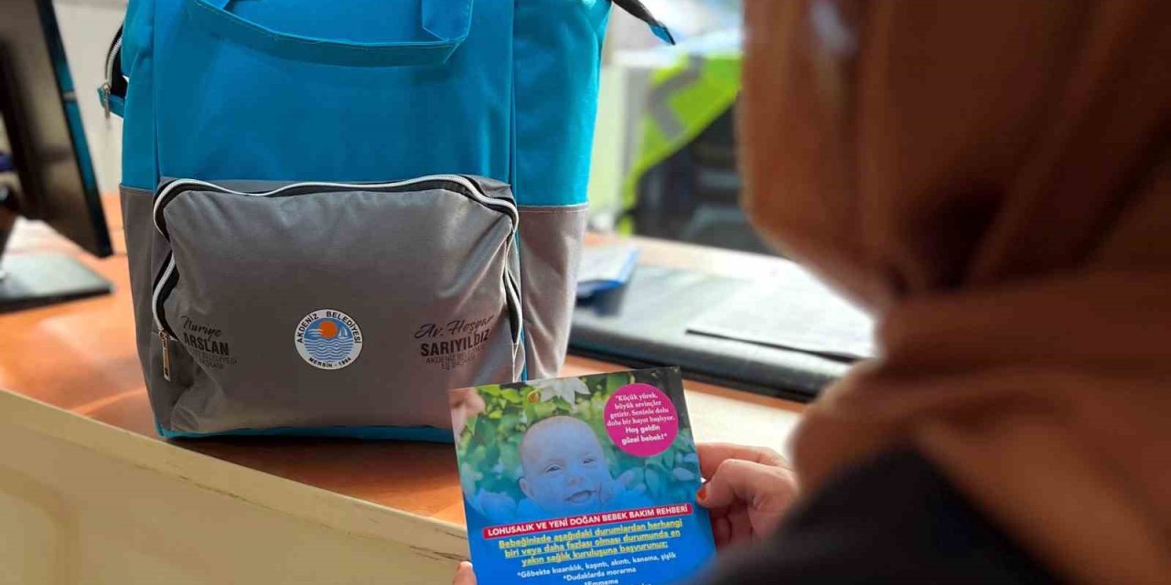 Akdeniz Belediyesinden Annelere Yeni Doğan Paketi