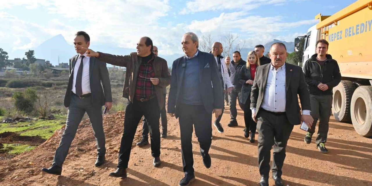 Kepez’den Duraliler’e Yeni Yol Girişi