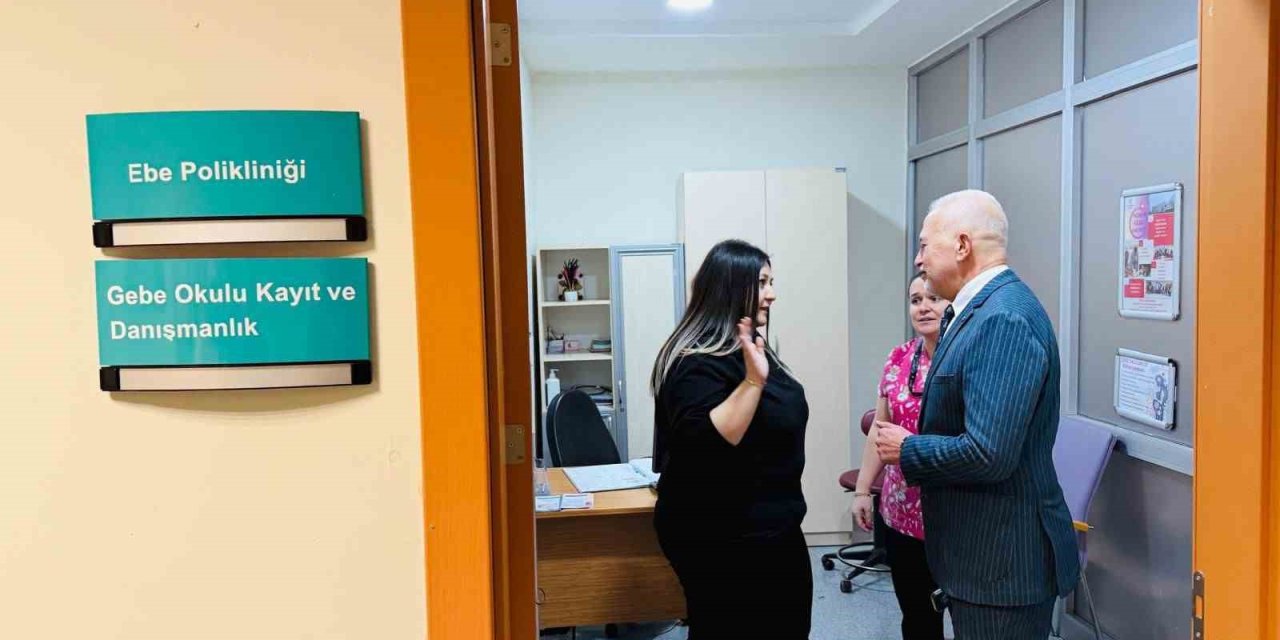 İl Sağlık Müdürü Bildirici’den Eskişehir’de Gebe Okulu Ve Doğuma Hazırlık Polikliniklerine Ziyaret