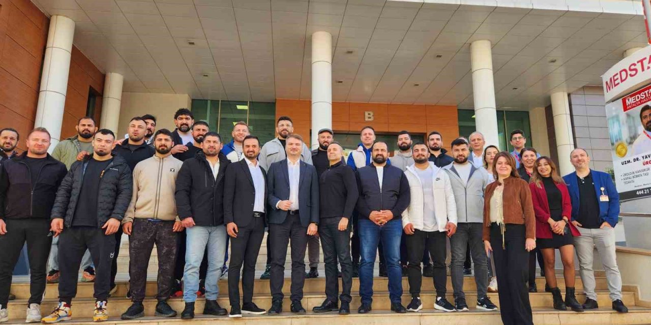 Başpehlivanlar, Türkiye Yağlı Güreş Ligi Öncesi Sağlık Kontrolünden Geçti