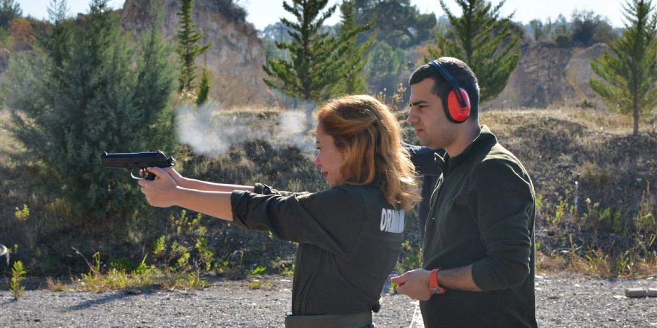 Mersin’de Orman Muhafaza Memurlarına ’silah Eğitimi’ Verildi