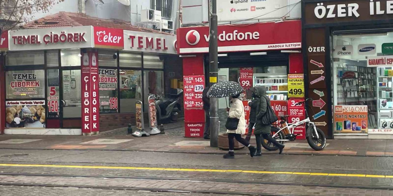 Eskişehir’de Yağış Etkili Oldu