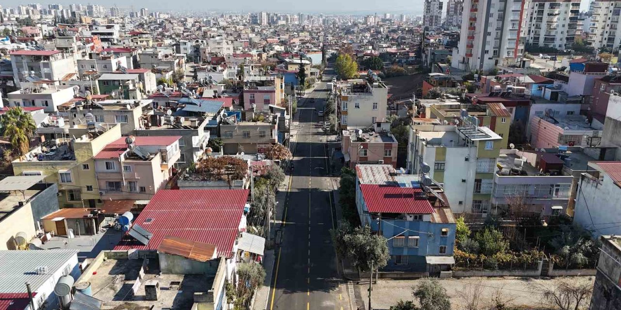 Mersin’de Asfalt Çalışmaları Sürüyor