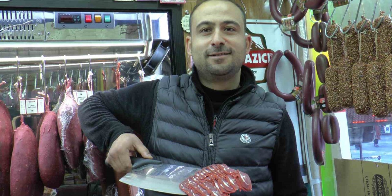 Kayseri’de Pastırmacılar Kış Sezonundan Umutlu