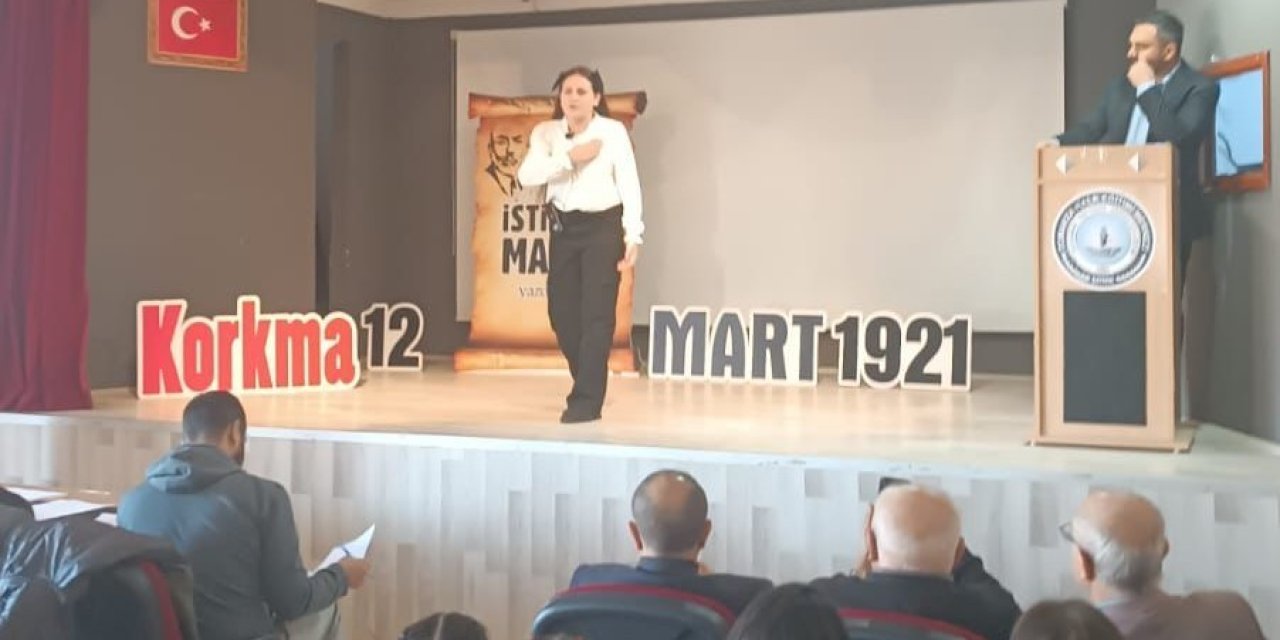 Tomarza’da En Güzel İstiklal Marşı’nı Okuyan Gülnur Kolsuz Oldu