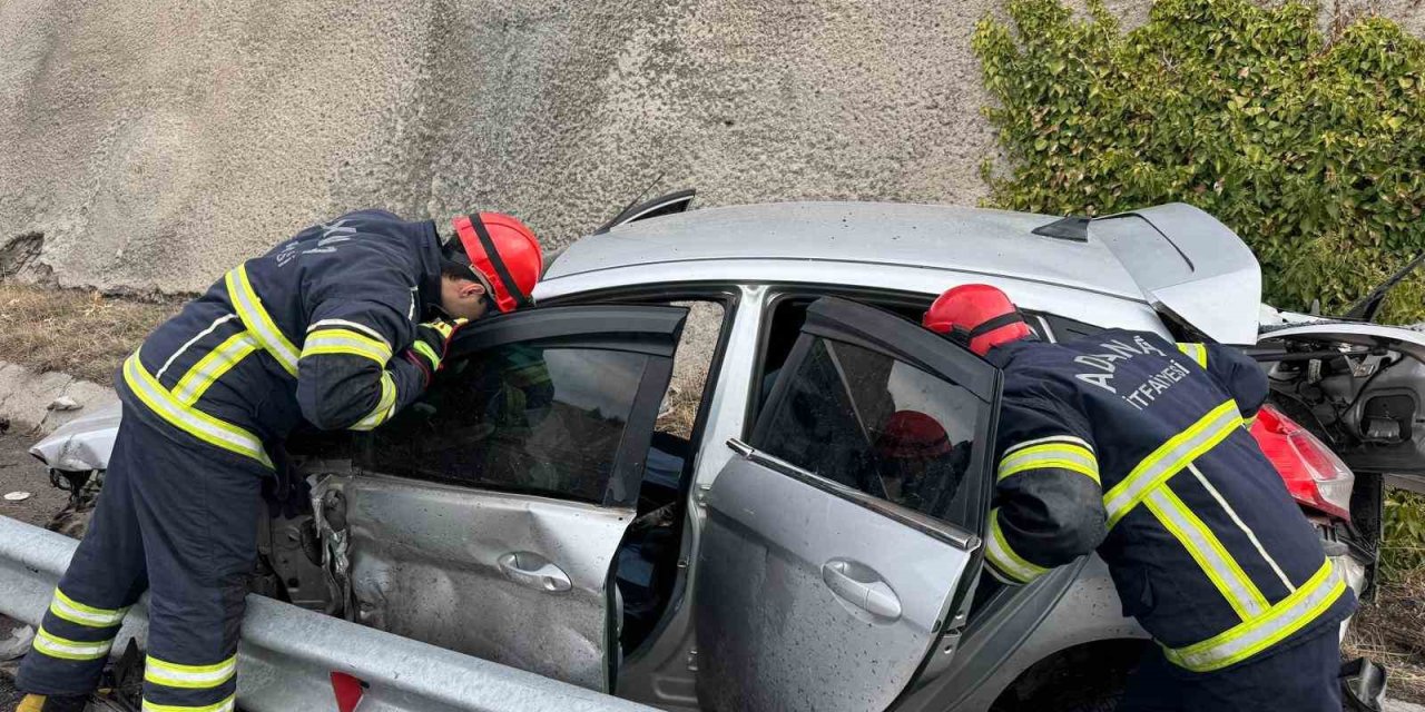 Niğde - Adana Otoyolu’nda Kaza: 1 Yaralı