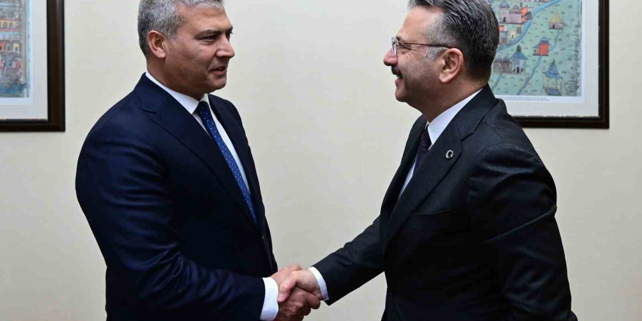 Rektör Adıgüzel, Vali Hüseyin Aksoy’u Ziyaret Etti