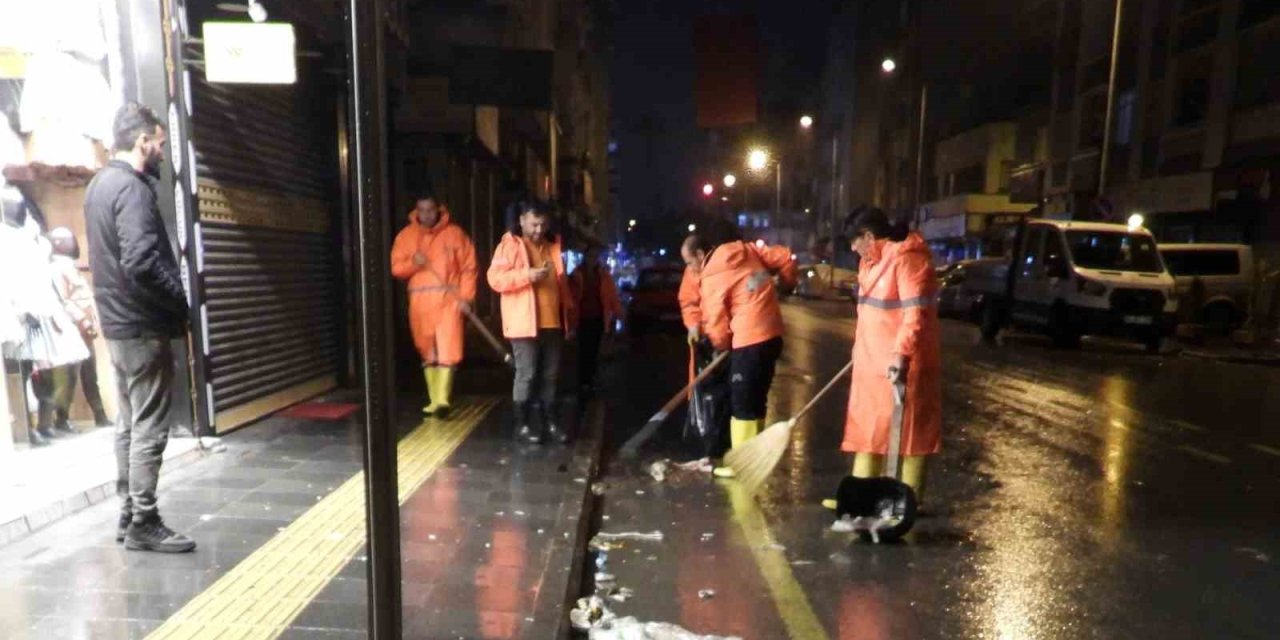 Meski Ekipleri Şiddetli Yağışlara Karşı Önlem Alıyor