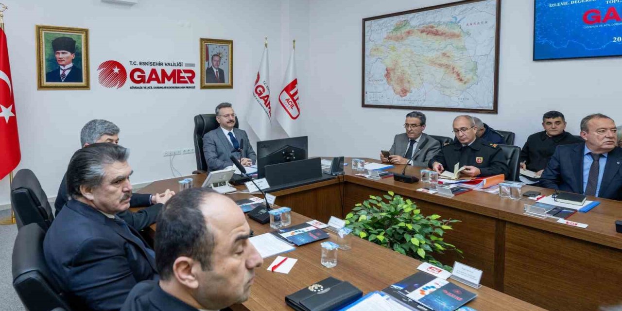Gamer Toplantısı Vali Aksoy Başkanlığında Yapıldı