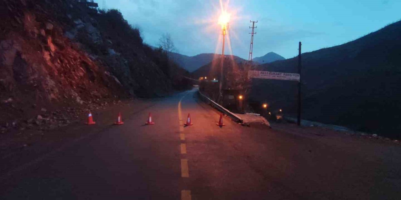 Yahyalı’da Heyelan