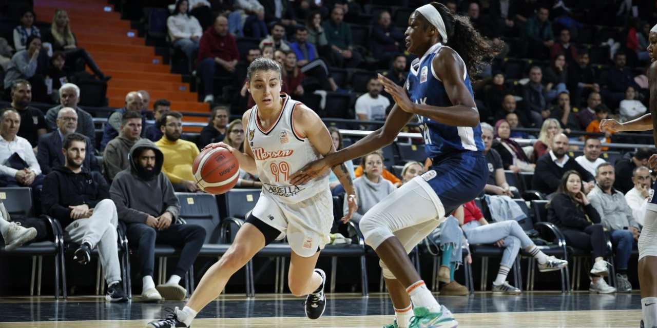 Türkiye Kadınlar Basketbol Ligi: Çbk Mersin: 83 - Emlak Konut: 82