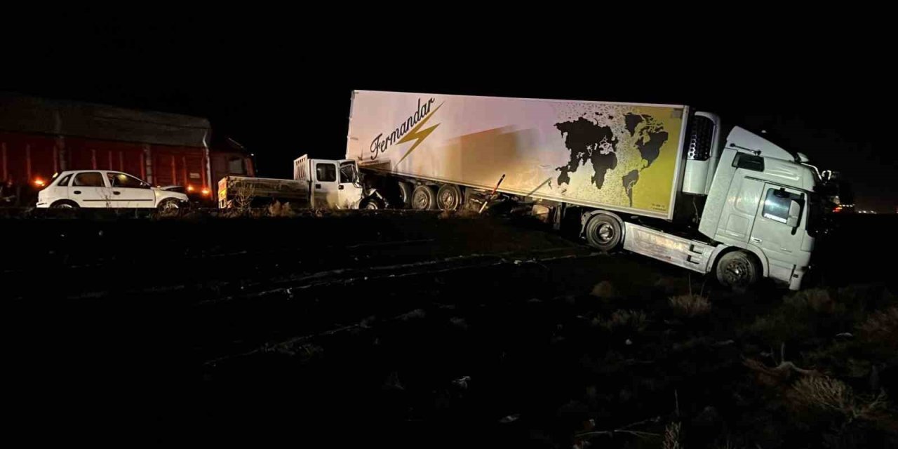 Konya’da Zincirleme Kaza: 1 Yaralı