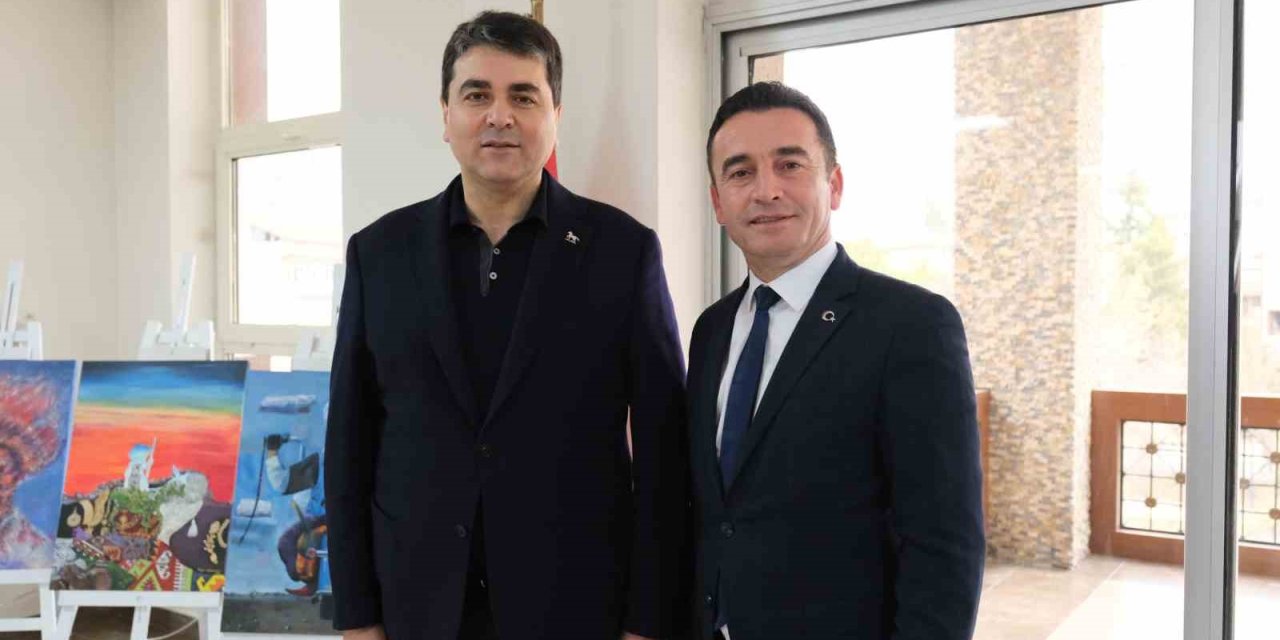 Demokrat Parti Genel Başkanı Uysal’dan Başkan Dökmeci’ye Ziyaret