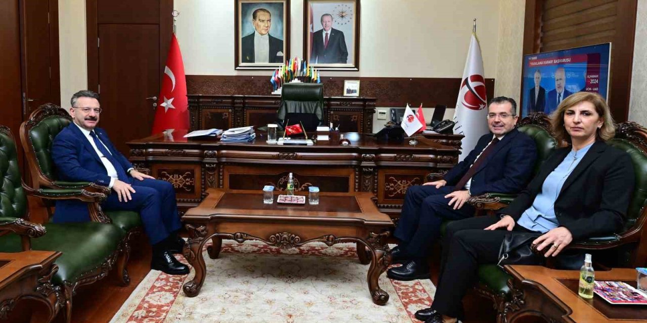 Mgm Genel Müdürü Ve 3. Bölge Müdüründen Vali Aksoy’a Ziyaret