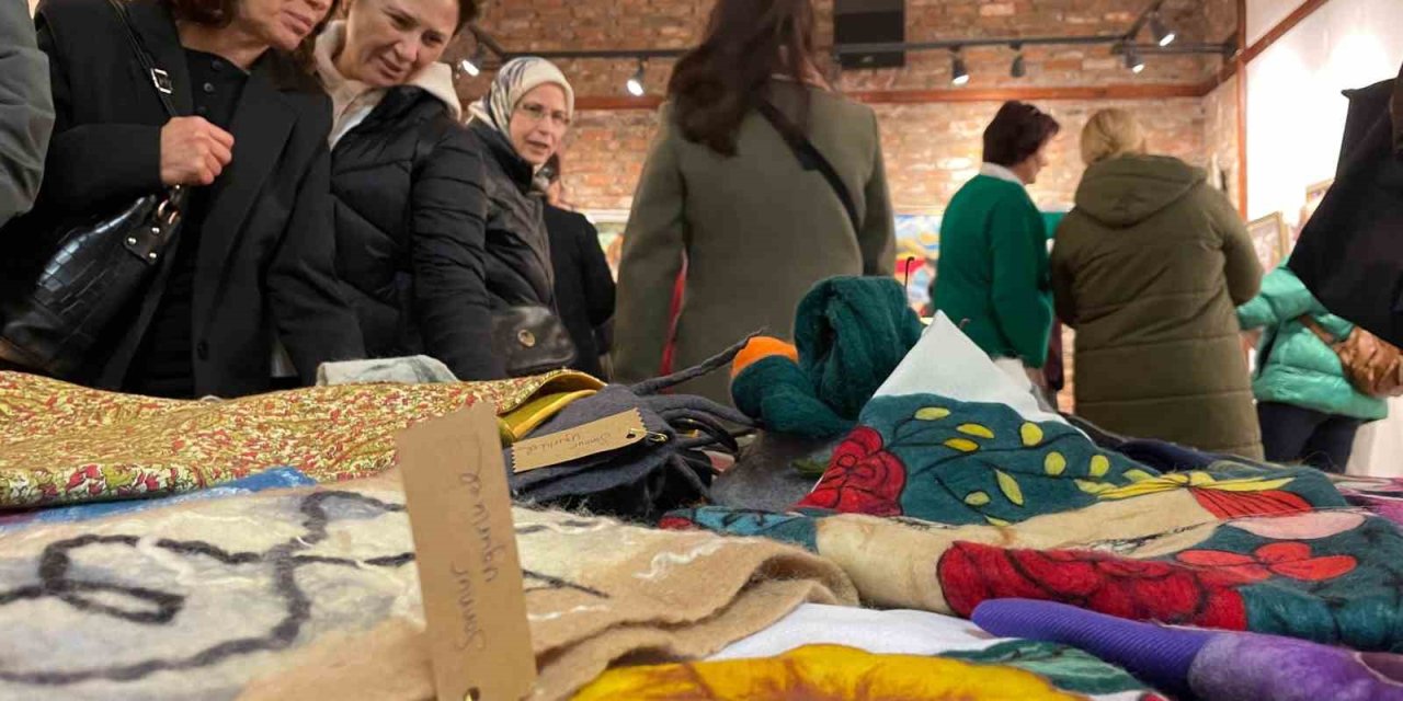 ‘keçelerin Dansı’ Sergisi Dikkat Çekti