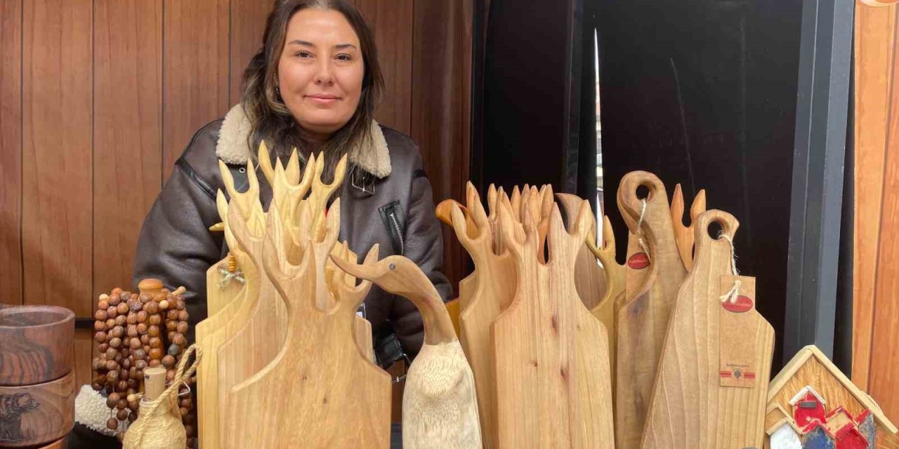 Ahşap Ürünler Vatandaşın İlgisini Çekiyor