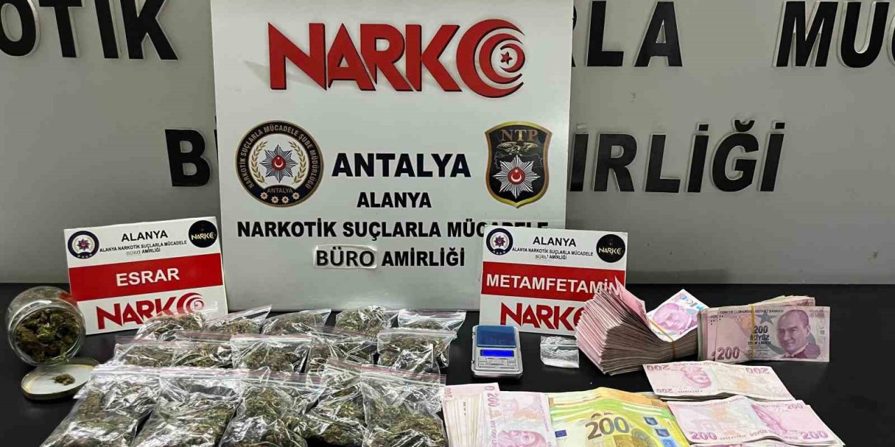 Alanya’da Uyuşturucu Ticaretine 2 Gözaltı