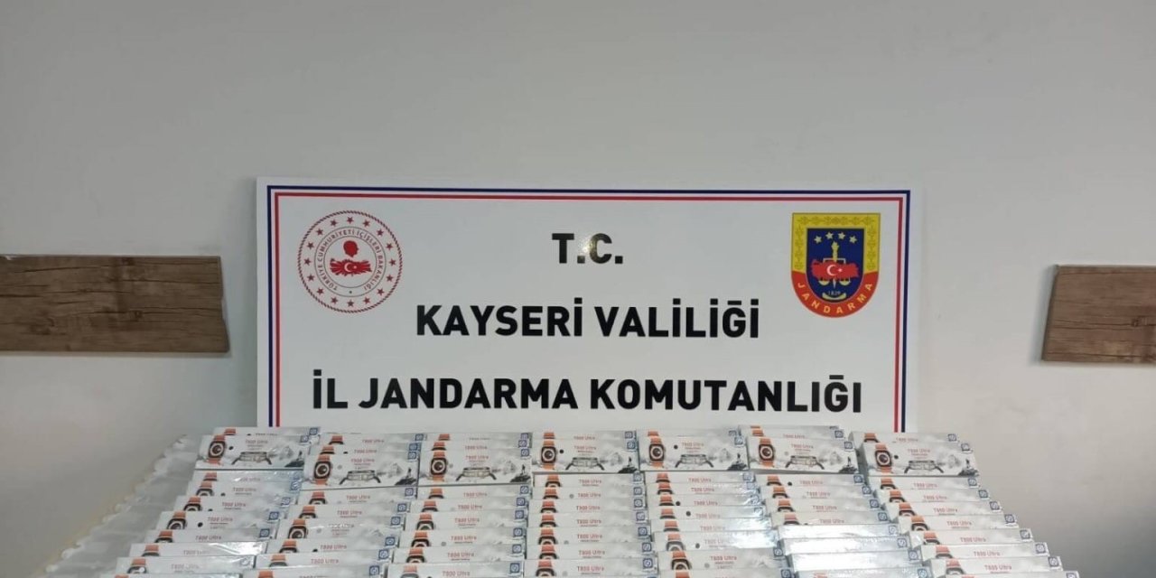 Kayseri’de 121 Adet Kaçak Akıllı Saat Yakalandı
