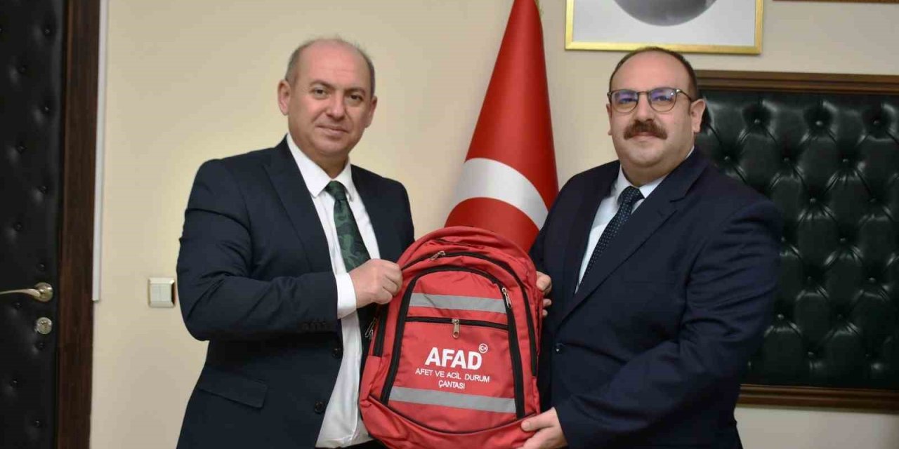 Afad İl Müdürü Çoşkun’dan Başkan Hamamcı’ya Ziyaret