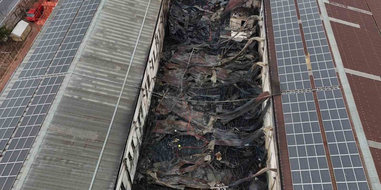 Fabrikadaki Hasar Gün Aydınlanınca Ortaya Çıktı
