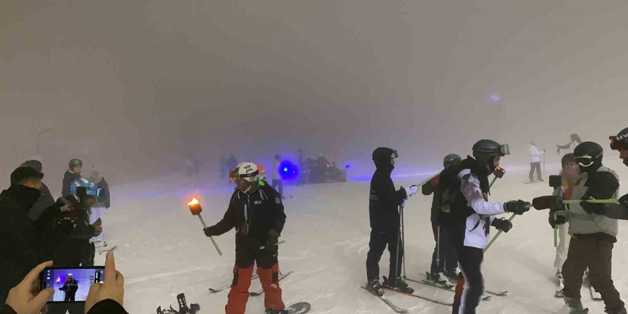 Yeni Yıl Coşkusunu Erciyes’te Yaşadılar