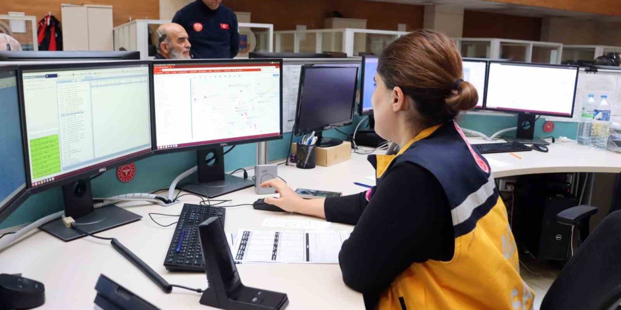 2024’te Acil Çağrı Merkezine Gelen İhbarların Yüzde 39’u Vakaya Dönüşmedi