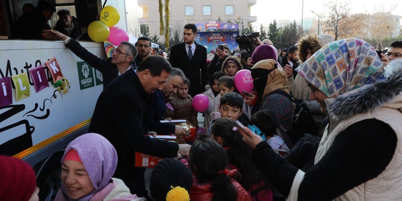 Karatay’da ‘şivlilik’ Heyecanı Sokakları Sardı