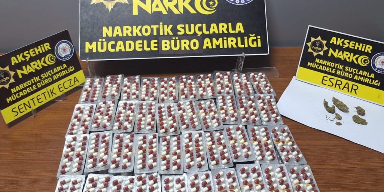 Akşehir’de Uyuşturucu Operasyonu: 1 Tutuklama