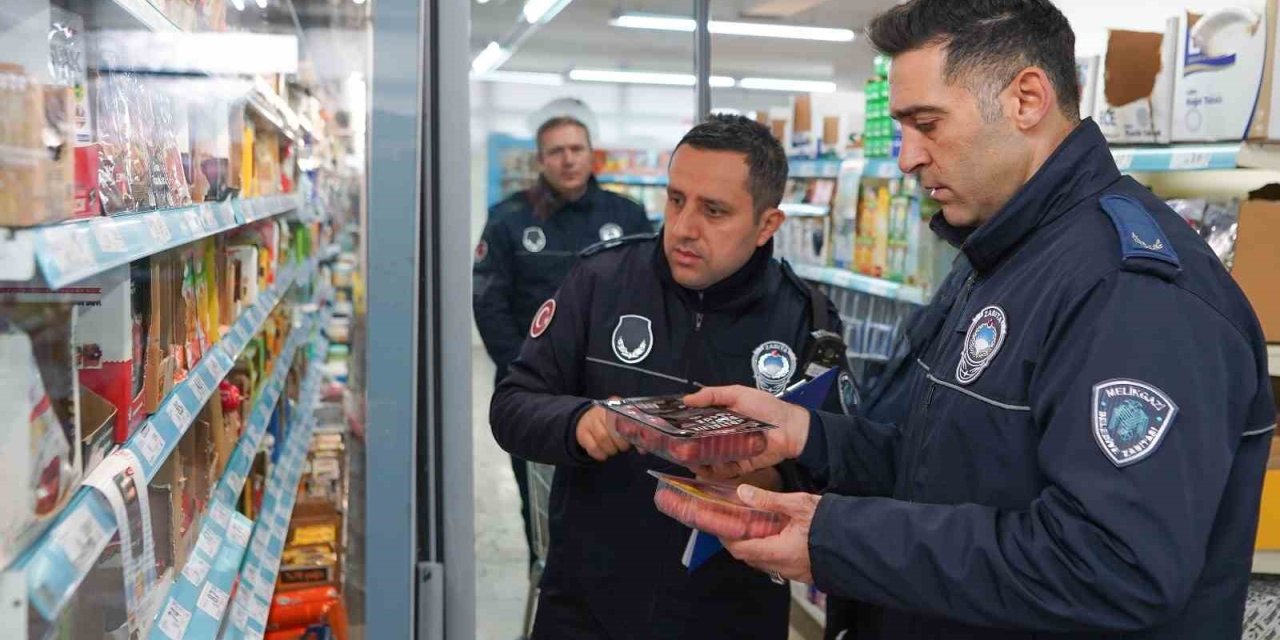 Melikgazi Belediyesi Zabıta Ekipleri Fahiş Fiyata Karşı Sahada