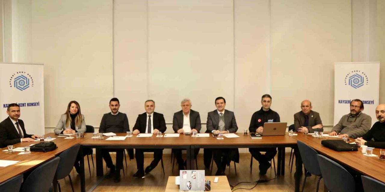 Kayseri Kent Konseyi Çalışmalarına Hızla Devam Ediyor