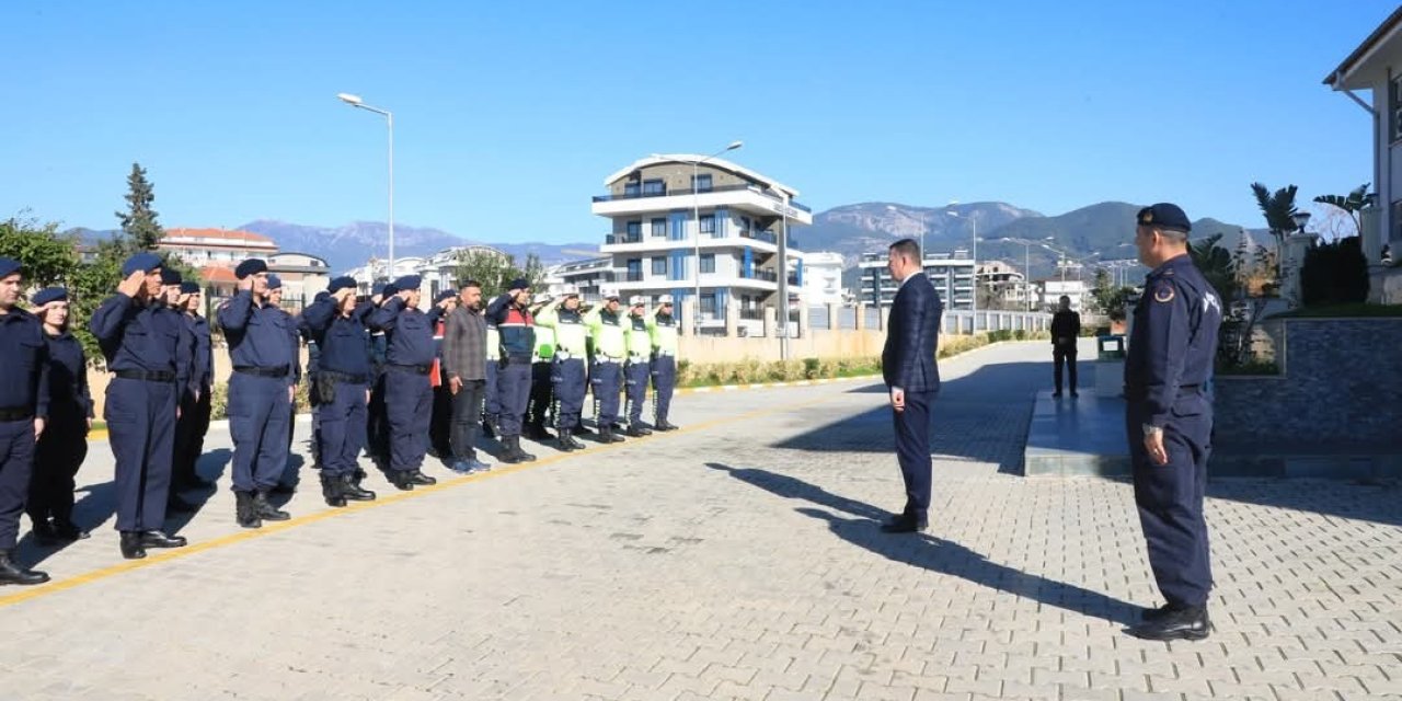 Alanya Kaymakamı’ndan Jandarmaya Başarı Belgesi