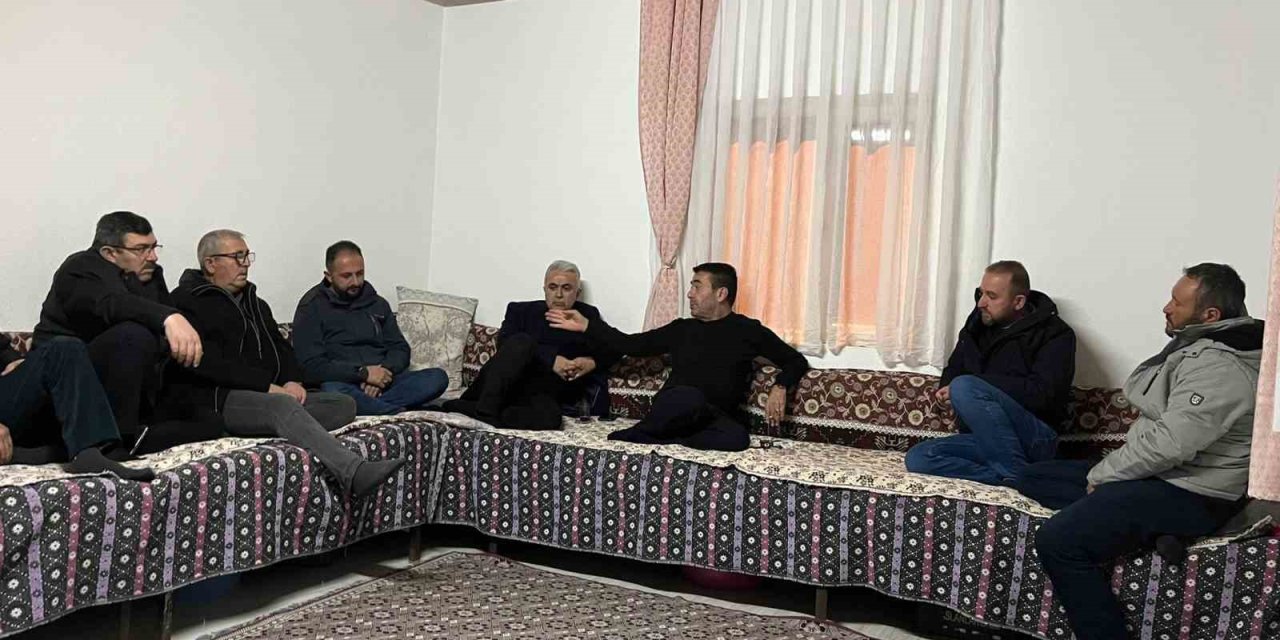 Başkan Metin Kavgada Yaralananları Ziyaret Etti