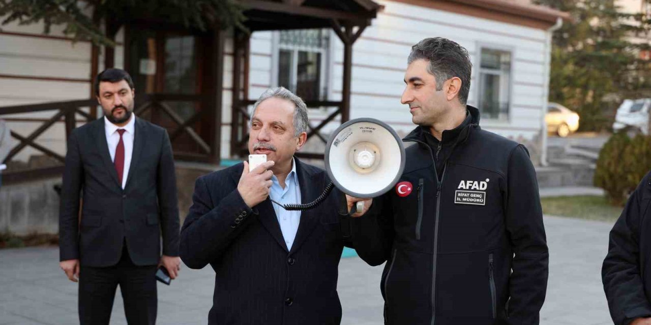 Yalçın: “depreme Her Zaman Hazır Olmalıyız”