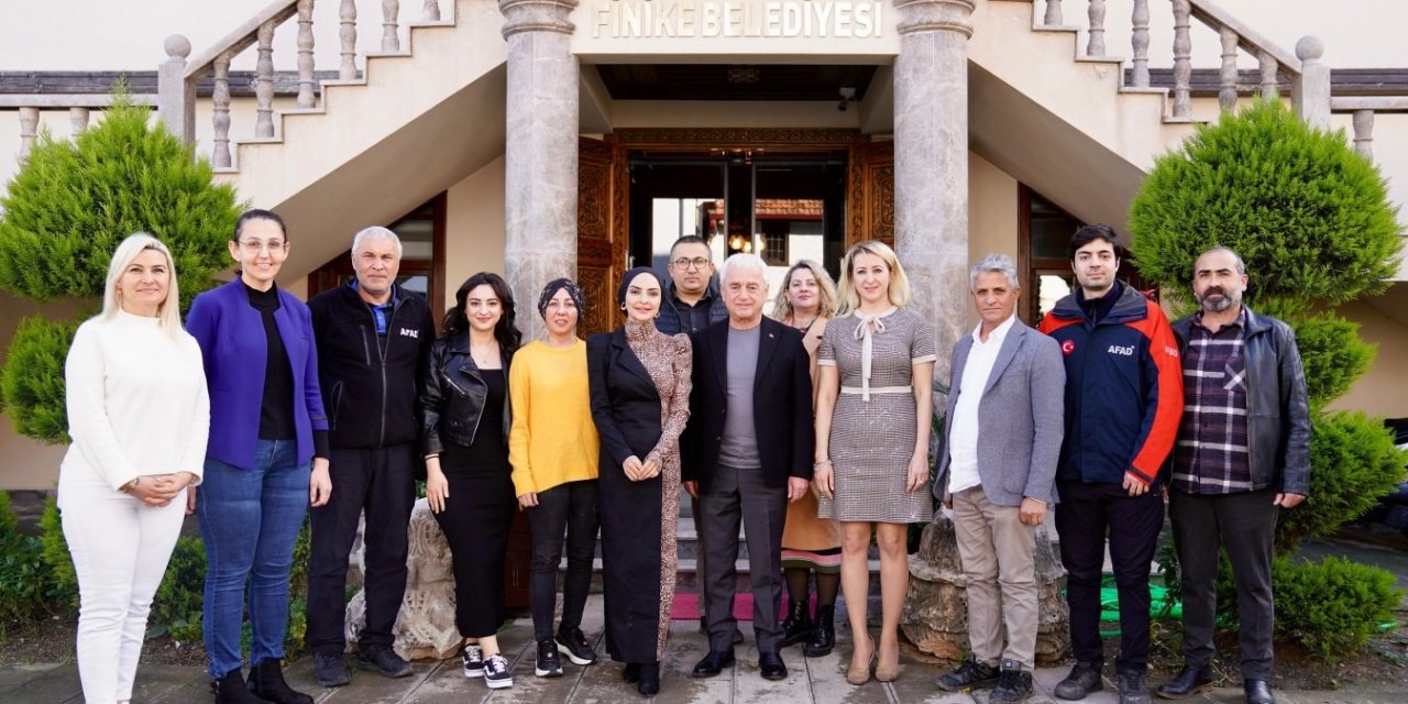 Üniversite-kamu-stk İş Birliğiyle Finike’de Afet Hazırlığı