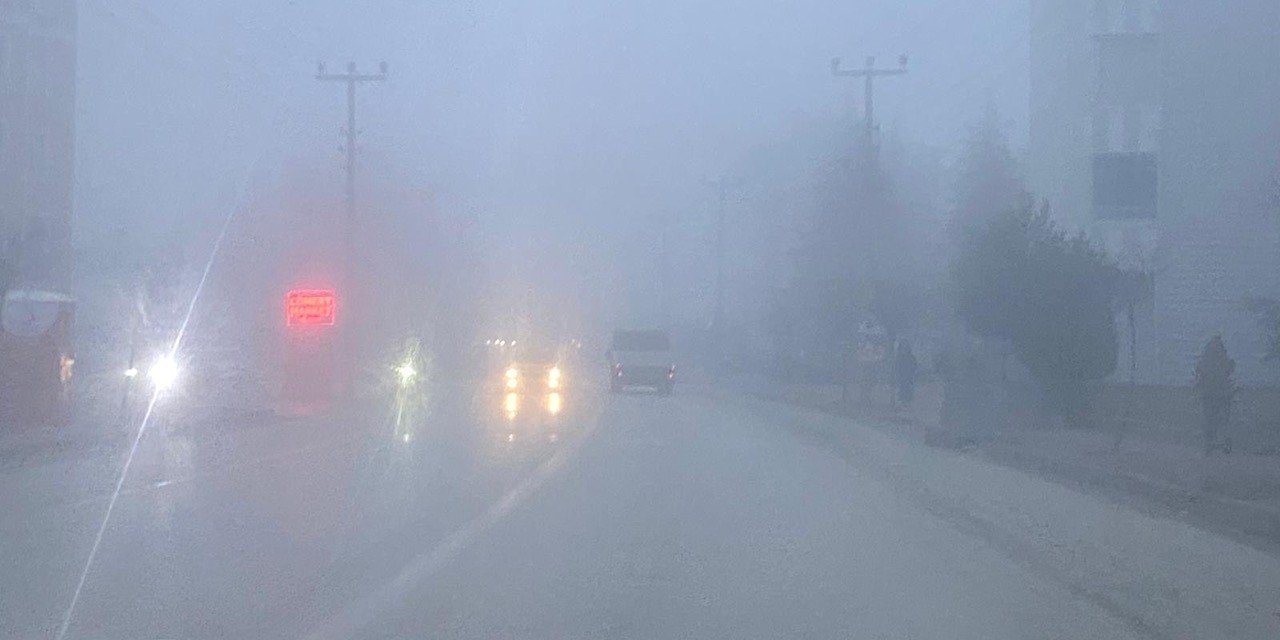 Kulu’da Sis Etkili Oluyor.