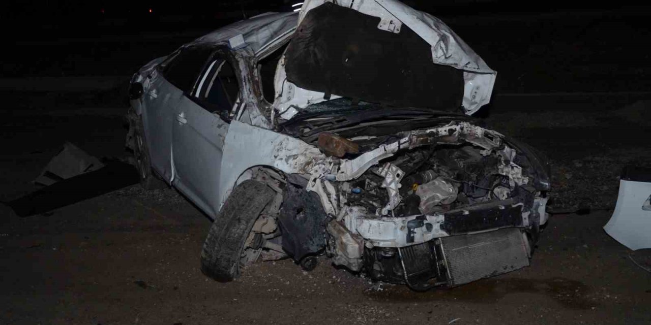 Otomobil Takla Attı, Sürücü Bulunamadı