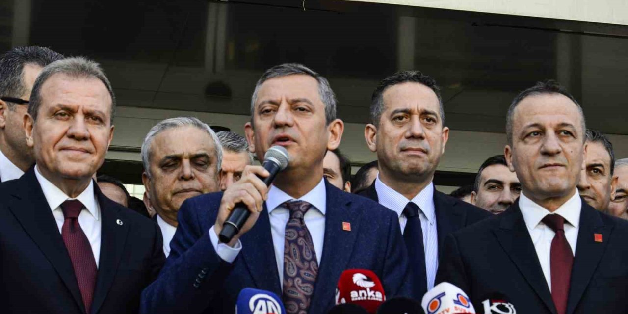 Chp Genel Başkanı Özel: "bugün Mersin’den Bir Büyük Sürpriz Yapacağız"
