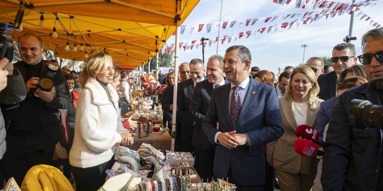 Chp Genel Başkanı Özel, Mersin’de Üretici Kadınlarla Buluştu