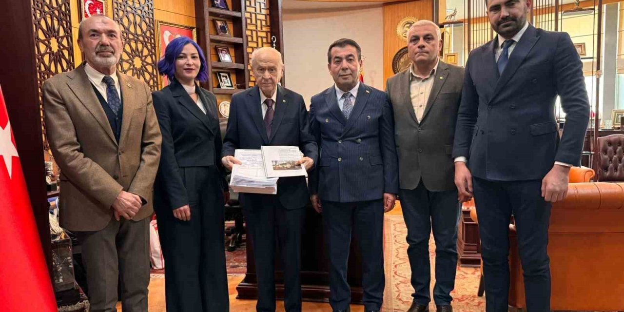 Başkan Metin’den Mhp Lideri Bahçeli’ye Ziyaret