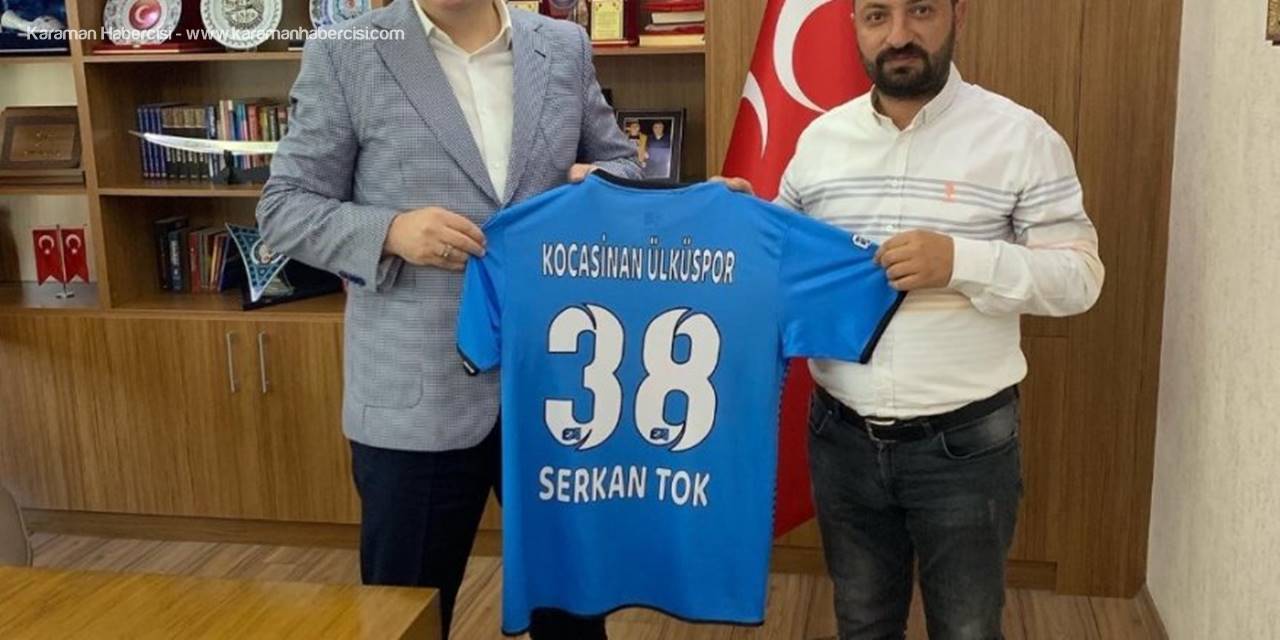 Kocasinan Ülküspor, Serkan Tok’u Ziyaret Etti
